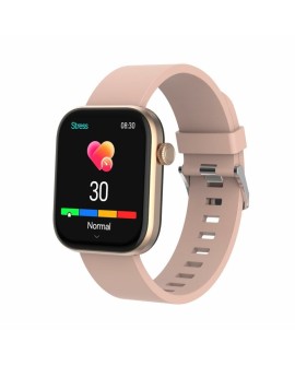 Denver SWC-185RO smartwatch / zegarek sportowy 4,7 cm (1.85") AMOLED Cyfrowy 390 x 450 px Ekran dotykowy Różowy