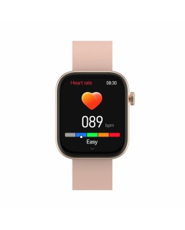 Denver SWC-185RO smartwatch / zegarek sportowy 4,7 cm (1.85") AMOLED Cyfrowy 390 x 450 px Ekran dotykowy Różowy
