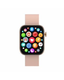 Denver SWC-185RO smartwatch / zegarek sportowy 4,7 cm (1.85") AMOLED Cyfrowy 390 x 450 px Ekran dotykowy Różowy