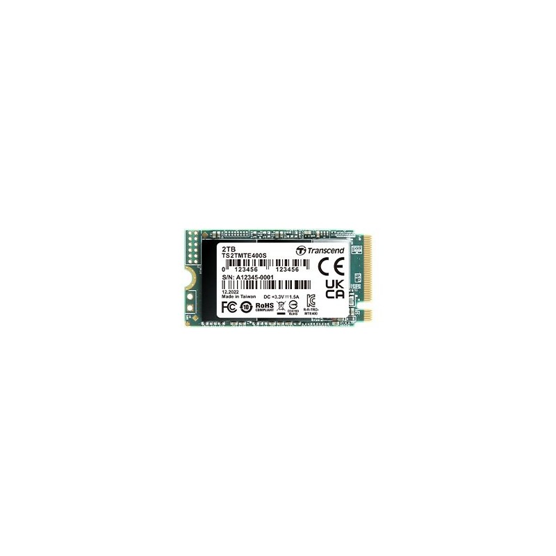 Dysk SSD Transcend 400S - 2 TB - M.2 - 2000 MB/s