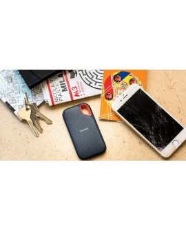 SanDisk Extreme Portable 4 TB Niebieski