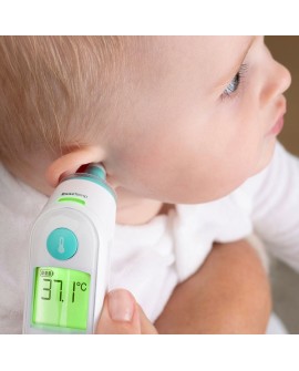Braun ThermoScan 6 Termometr kontaktowy Biały Ucho Przyciski