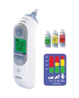 Braun ThermoScan 7 Teledetekcja Ucho
