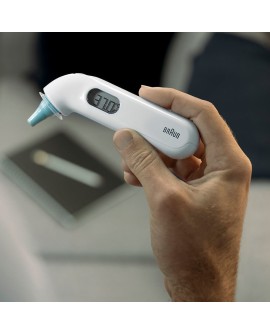 Braun ThermoScan 3 Kontaktowy Biały Ucho