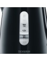 SEVERIN CZAJNIK ELEKTRYCZNY 1L, PLASTIK, ZAKRYTA GRZAŁKA, WSKAŹNIK POZIOMU WODY, ZAKRYTY ELEMENT GRZEJNY, MOC 2200W WK3410