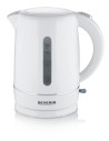 SEVERIN CZAJNIK ELEKTR. BIAŁY, PLASTIK, POJ. 1,7 L, ZAKRYTA GRZAŁKA, DUŻY OTWÓR, DŁ. PRZEWODU 70 CM, MOC 2200W WK4325
