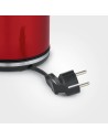 SEVERIN CZAJNIK ELEKTRYCZNY STALOWY, LAKIEROWANA CZERWIEŃ, ZAKRYTY ELEMENT GRZEJNY, OTWÓR XXL, WOLNY OD BPA, 1L, 2400W WK3427