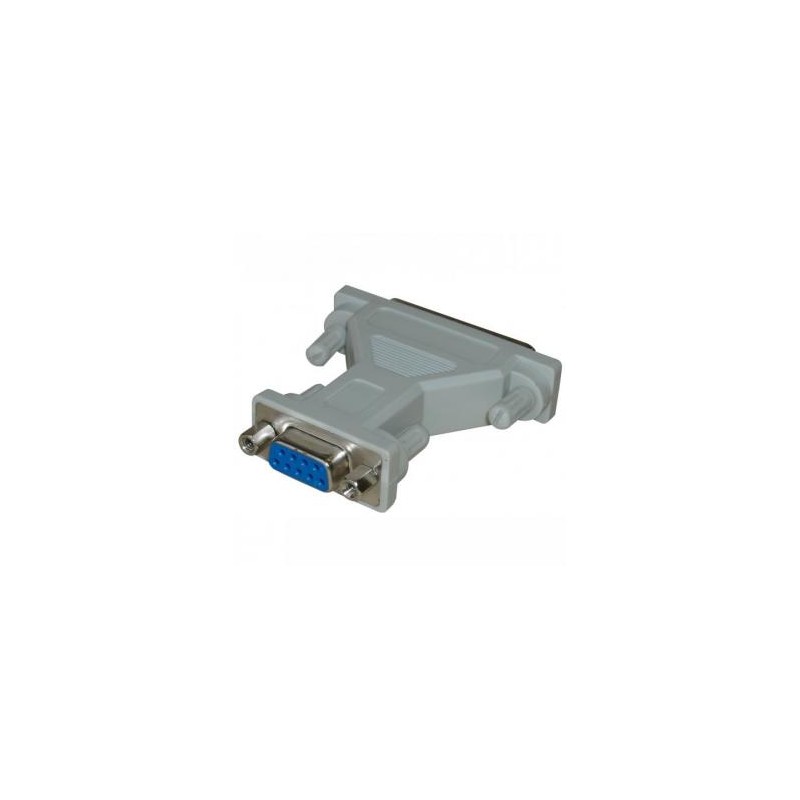Serial redukcja, do myszy, DB25 M - DB9 F, szara, Logo 68012, EOL