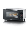 SEVERIN MINI PIEKARNIK, POJEMNOŚĆ 9 LITR., TIMER DO 60 MIN., KRATKA DO GRILLOWANIA I PIECZENIA, MOC 800 W TO2052
