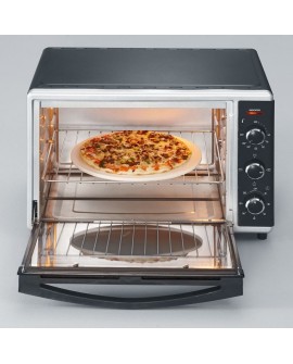 SEVERIN MINI PIEKARNIK, TERMOOBIEG, TEMP. DO 230°C, TIMER DO 120 MIN, KAMIEŃ DO PIZZY, RUSZT, ROŻEN , 42 L, 1800W TO2058