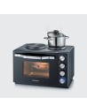 SEVERIN MINI PIEKARNIK Z PŁYTAMI DO GOTOWANIA, ZAKRES TEMP. 100°C-230°C, TIMER DO 120 MIN, 30 L, 1500W TO2074