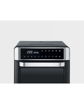 SEVERIN MINI PIEKARNIK Z FUNKCJĄ AIR FRYER, 12 AUTO. PROGRAMÓW, WYŚWIELACZ DOTYKOWY LED, TEMP. 40°C-220°C, 25 L ,2200W TO2077