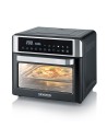SEVERIN MINI PIEKARNIK Z FUNKCJĄ AIR FRYER, 12 AUTO. PROGRAMÓW, WYŚWIELACZ DOTYKOWY LED, TEMP. 40°C-220°C, 25 L ,2200W TO2077