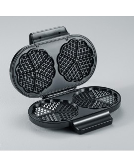 SEVERIN WAFLOWNICA PODWÓJNA, KSZTAŁ GOFRÓW SERCA, POWŁOKA ANTYADHEZYJNA, STAL, MOC 1200W WA2106