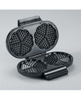 SEVERIN WAFLOWNICA PODWÓJNA, KSZTAŁ GOFRÓW SERCA, POWŁOKA ANTYADHEZYJNA, STAL, MOC 1200W WA2106
