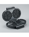 SEVERIN WAFLOWNICA PODWÓJNA, KSZTAŁ GOFRÓW SERCA, POWŁOKA ANTYADHEZYJNA, STAL, MOC 1200W WA2106