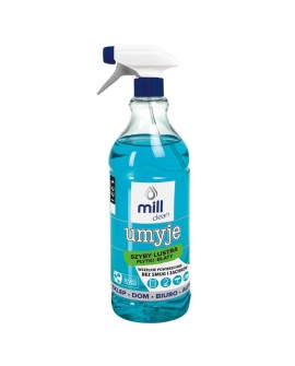 MILL CLEAN UMYJE Płyn do mycia szyb, luster, glazury 1,22l (opak.zb 9 szt.)