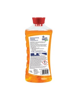 MILL CLEAN Płyn do mycia podłóg o zapachu Pomarańczy 1l (opak.zb 9 szt.)
