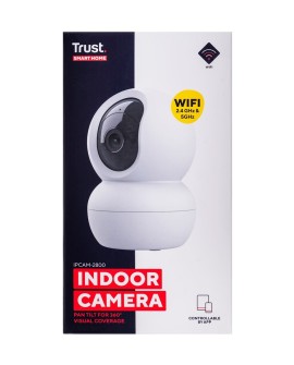 Kamera IP Trust IPCAM-2800 Indoor PTZ Wi-Fi White