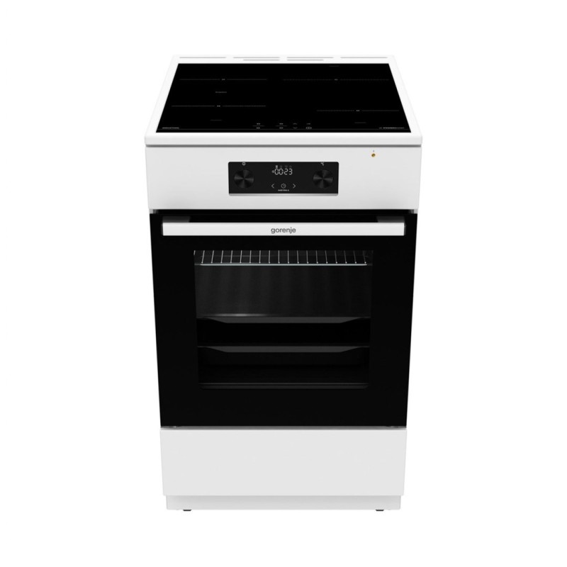 Gorenje GEIT5C60WPG pierkarnik Kuchenka wolnostojąca Prąd elektryczny Płyta indukcyjna strefowa Biały A