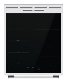 Gorenje GEIT5C60WPG pierkarnik Kuchenka wolnostojąca Prąd elektryczny Płyta indukcyjna strefowa Biały A