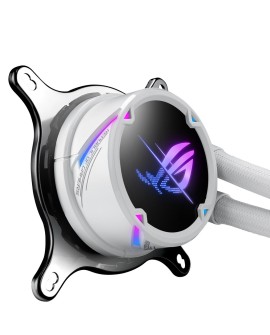 ASUS ROG Strix LC II 360 ARGB White Edition Procesor Chłodnica cieczy all-in-one 12 cm Biały