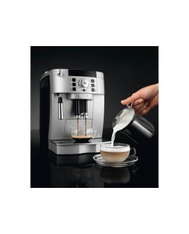 Ekspres ciśnieniowy automatyczny DeLonghi Magnifica S ECAM 22.110 SB (1450W kolor srebrny)