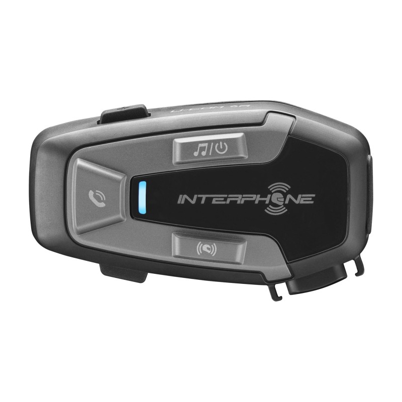 Interkom motocyklowy INTERPHONE U-COM 6R, komplet na 1 kask