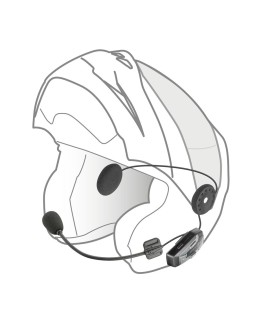 Interkom motocyklowy INTERPHONE U-COM 6R, komplet na 2 kaski
