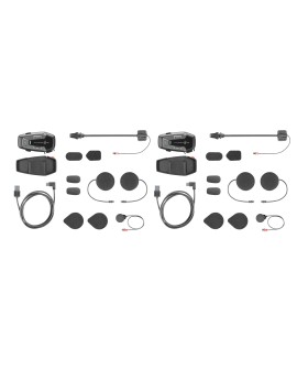 Interkom motocyklowy INTERPHONE U-COM 6R, komplet na 2 kaski