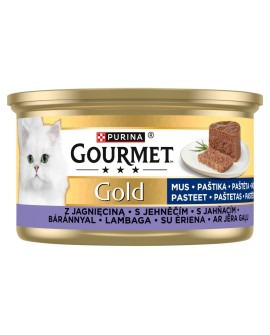 PURINA GOURMET GOLD Mus z jagnięciną 85g