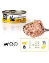 3Coty CHICKEN with hearts for Adult cats 80g