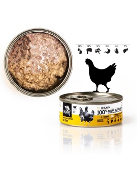 3Coty CHICKEN with hearts for Adult cats 80g