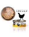 3Coty CHICKEN with hearts for Adult cats 80g