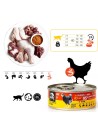 3Coty CHICKEN + KRILL for Adult cats 80g