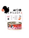 3Coty TURKEY + KRILL for Adult cats 80g