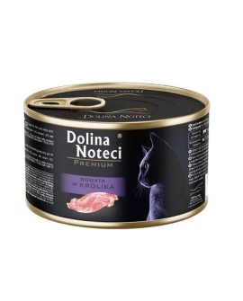 DOLINA NOTECI BOGATA W królika karma dla kota 185g