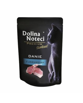 DOLINA NOTECI Premium Danie z jagnięciny koty sterilizowane 85g