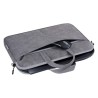 Torba na  notebook 15,6", SOLID, szara, imitacja skóry, Defender