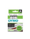 DYMO D1 - Standard Etykiety - Czarny na Transparent - 19mm x 7m