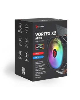 SAVIO CHŁODZENIE CPU VORTEX X2 ARGB