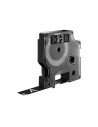 Taśma Do drukarek DYMO D1 12 mm x 7 m biały/czarny (12mm )
