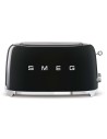 Toster Smeg TSF02BLEU czarny 4 kromek, metalowa obudowa
