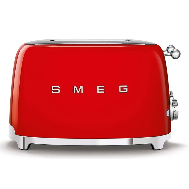 Toster Smeg TSF03RDEU 4 kromek czerwony 2000 W