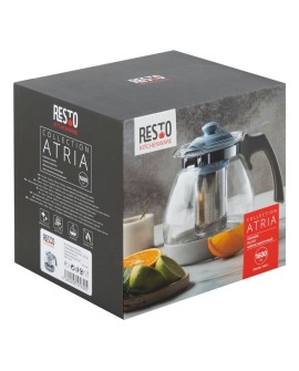 Resto Kitchenware 90511 dzbanek do herbaty Pojedynczy dzbanek 1600 ml Niebieski, Szary