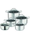 Zestaw garnków Tefal A702SC84 (1,3 litra, 2 litry, 2,9 litra, 4,9 litra, 6 litrów)