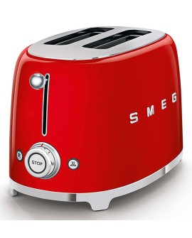 Smeg TSF01RDEU toster 6 2 kaw. 950 W Czerwony