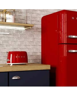 Smeg TSF01RDEU toster 6 2 kaw. 950 W Czerwony