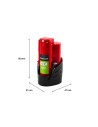 Green Cell Bateria do Milwaukee M12 12V 3Ah zamiennik M12 B3 4932451388