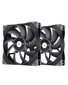 Thermaltake TOUGHFAN 14 Obudowa komputera Wentylator 14 cm Czarny 2 szt.